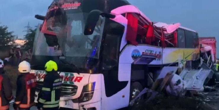 Mersin’deki kazada 10 kişi hayatını kaybetti