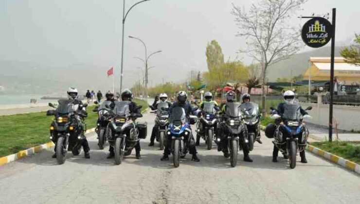 Bitlis’te motor tutkunlarından büyük tur