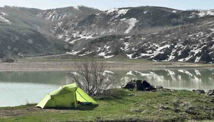 Nemrut krater gölü turist akınına uğruyor