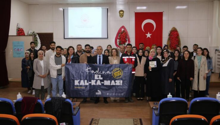 Öğretmen adaylarına ‘kadına yönelik şiddetle mücadele’ semineri verildi