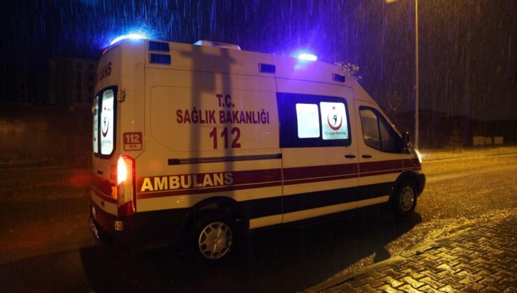 Şantiyeye yıldırım düştü: 1 yaralı