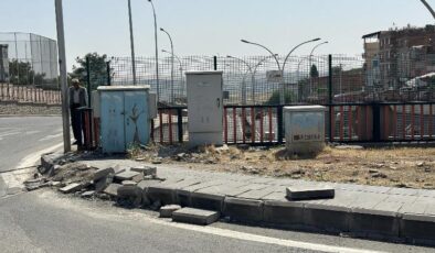 Seyrantepe kavşağında bozulmalar meydana geldi