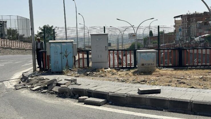 Seyrantepe kavşağında bozulmalar meydana geldi