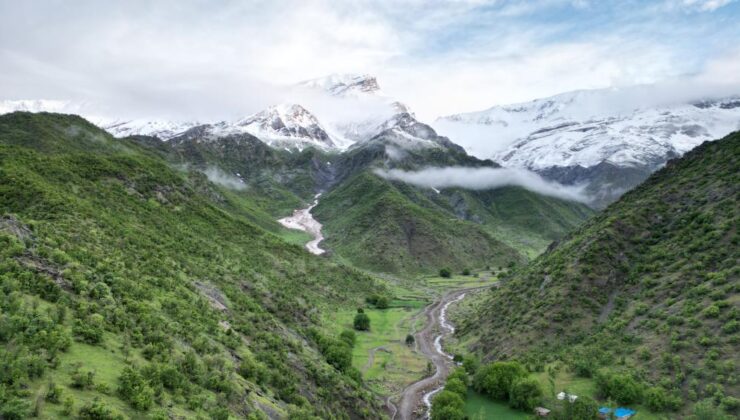 Şırnak dağları beyaza büründü