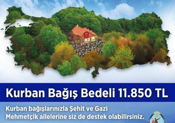 TSK Mehmetçik Vakfı’nın kurban bağış bedelleri belli oldu