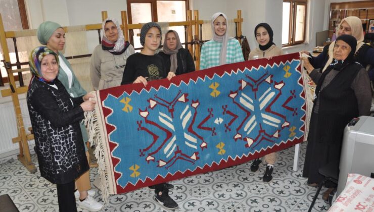 Sason’da kilim dokumacılığı yeniden canlanıyor
