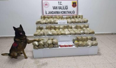 Van’da büyük uyuşturucu operasyonu