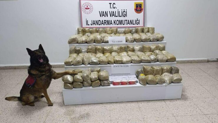 Van’da büyük uyuşturucu operasyonu