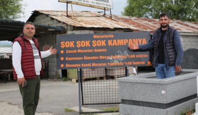 Varto’da ölmeyen kaynanası için indirimli mezar taşı kampanyası