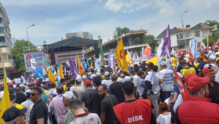 Batman’da 1 Mayıs Coşkusu başladı
