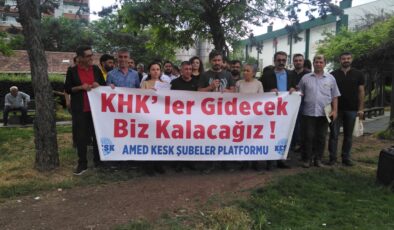 KHK’lılar için 96’ncı hafta eylemi gerçekleştirildi