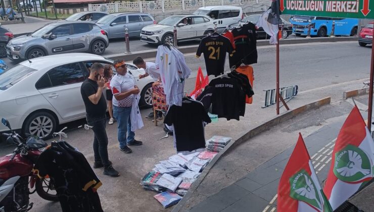Köşe Bucak Amedspor forması ve bayrağı satılıyor