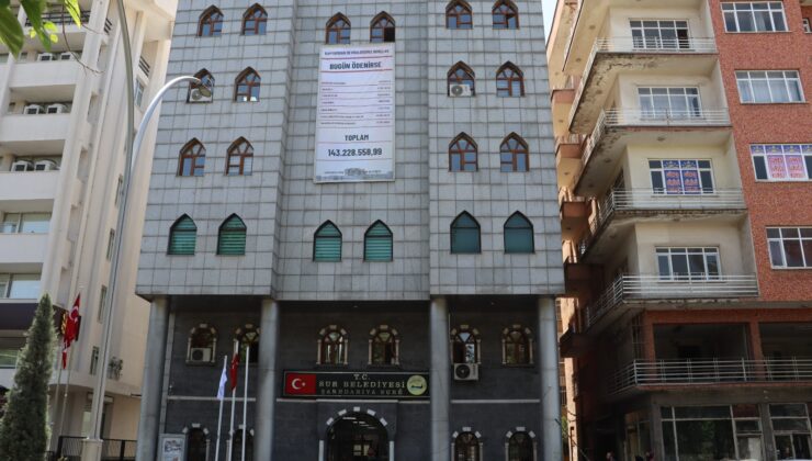 Sur Belediyesi, kayyum döneminden kalan borcu açıkladı: 143.228.558,99 TL