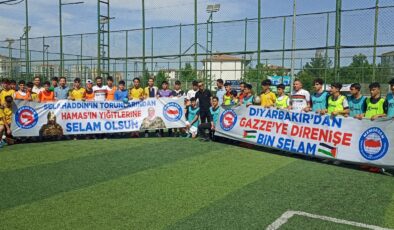 ‘Gazze Kardeşlik Futbol Turnuvası ‘ düzenledi