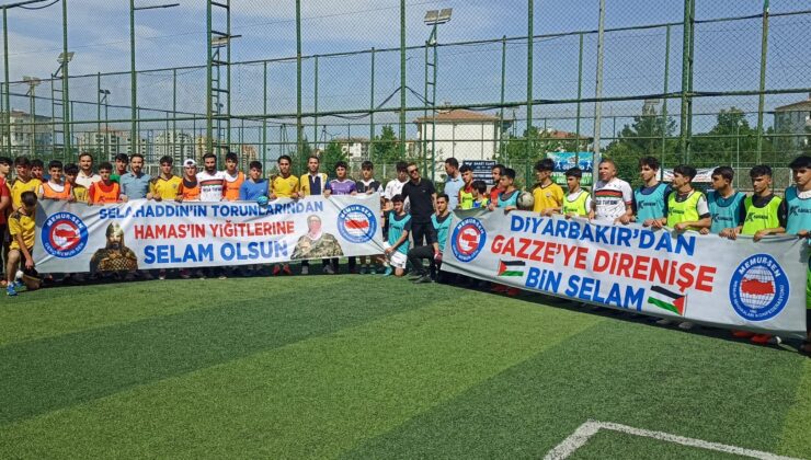 ‘Gazze Kardeşlik Futbol Turnuvası ‘ düzenledi