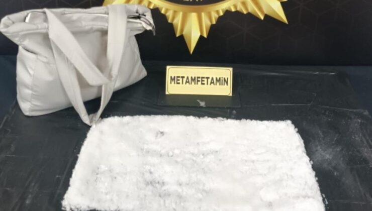Yolcu otobüsünde 1 kilogram Metamfetamin ele geçirildi
