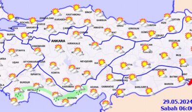 Yurt geneli sağanak bekleniyor