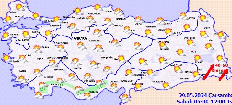 Yurt geneli sağanak bekleniyor