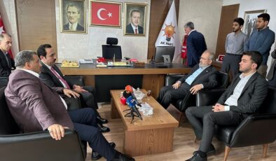 Erbil Valisi Xoşnav Diyarbakır Ak Parti İl Başkanı’nı ziyaret etti