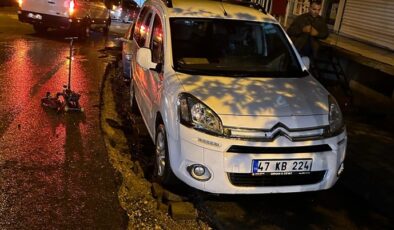 Kulp’ta aşırı yağış nedeniyle doğalgaz kanalları çöktü