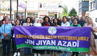 Diyarbakır’da gözaltı operasyonuna tepki