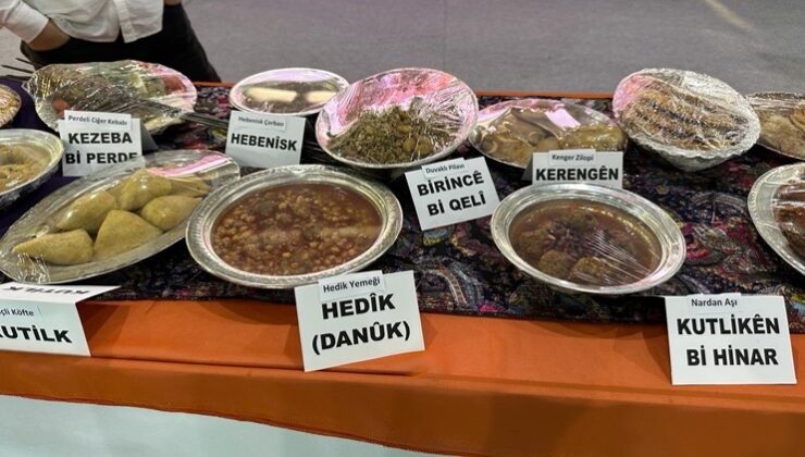 Diyarbakır’ın yemekleri görücüye çıktı
