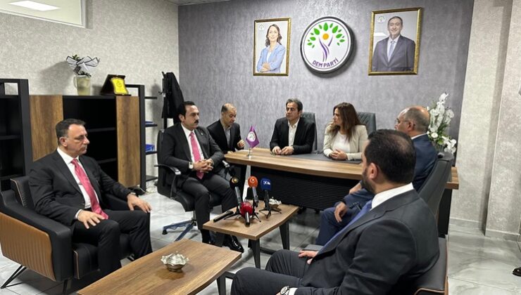 Erbil Valisi Xoşnav DEM Parti’yi tebrik etti