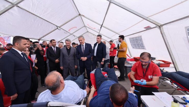 Kan bağışı kampanyasında rekor kırıldı