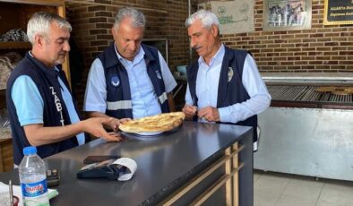 Kulp’ta zabıta ekipleri fırıncıları denetledi