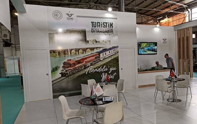 Mezopotamya Ekspresi Fuar’da tanıtıldı.