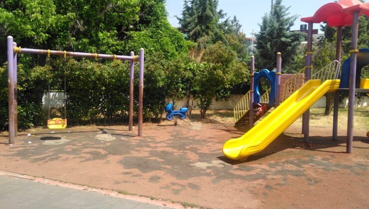 Yenişehir’deki parklar bakım bekliyor