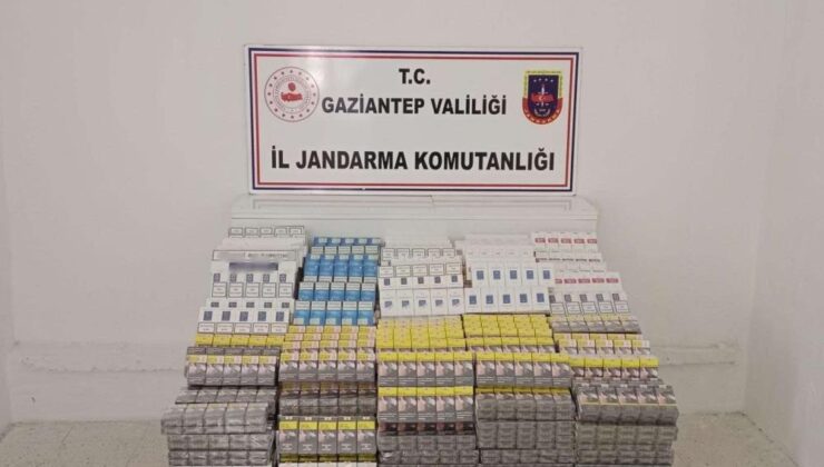 Piyasa değeri 1 milyon 346 bin TL olan kaçak sigara ele geçirildi