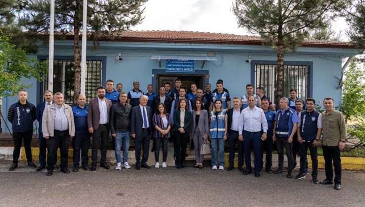 Serra Bucak, Zabıta birimlerini denetledi