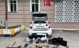 Sit alanda kazı yapan 5 kişi yakalandı