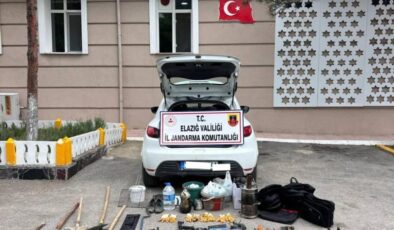 Sit alanda kazı yapan 5 kişi yakalandı