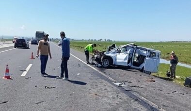 Siverek’te kaza: 5 yaralı