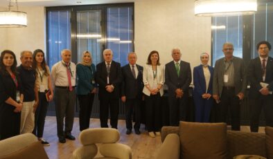 Serra Bucak, Filistin, Lübnan ve Ürdünlü belediye temsilcileri ile bir araya geldi