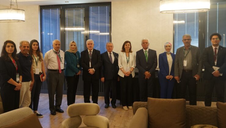 Serra Bucak, Filistin, Lübnan ve Ürdünlü belediye temsilcileri ile bir araya geldi