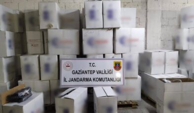 2 milyon 670 bin TL değerinde sahte terlik ele geçirildi