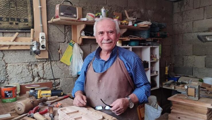 Ahşap Ustası Aksu: “Ahşap kokusunda huzur buluyorum”