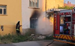 Karaman’da kiracı öfkesi: Evi ateşe verdi