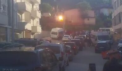 Düğün konvoyunda havai fişek: Elektrik kablosu koptu