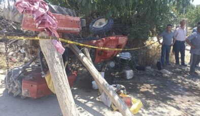 Malatya’da traktör kazası: 2 yaralı