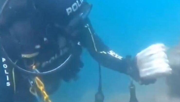 Akdeniz’in derinliklerinde uyuşturucu ele geçirildi