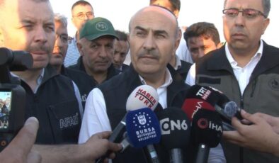 Bursa Valisi Demirtaş: “Yangın kısmen kontrol altında”