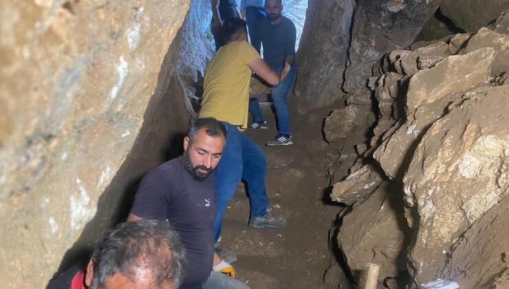 Arsemia’da eski su tüneli keşfedildi