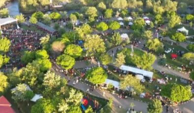 Binler festivalde inci kefaline tanık oldu