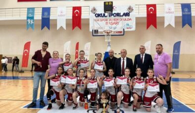 Canik kız basketbol takımı Türkiye şampiyonu