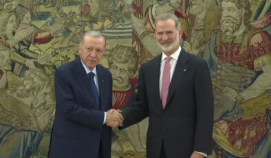Cumhurbaşkanı Erdoğan, İspanya Kralı 6. Felipe ile görüştü