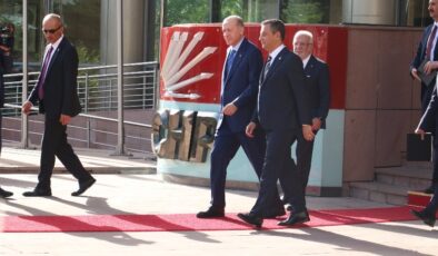 Erdoğan ve Özel’in görüşmesi tamamlandı